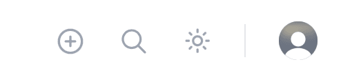 New user account button